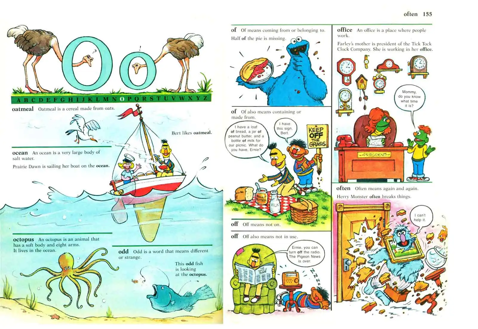 オススメ英語教材】絵本辞書『The Sesame street dictionary』で 