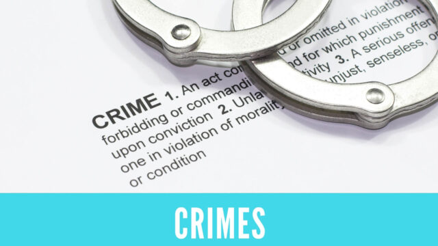 英語 犯罪の動詞 Crimes Answer Key 金沢優のイメージで話せる英語 英会話の学び方