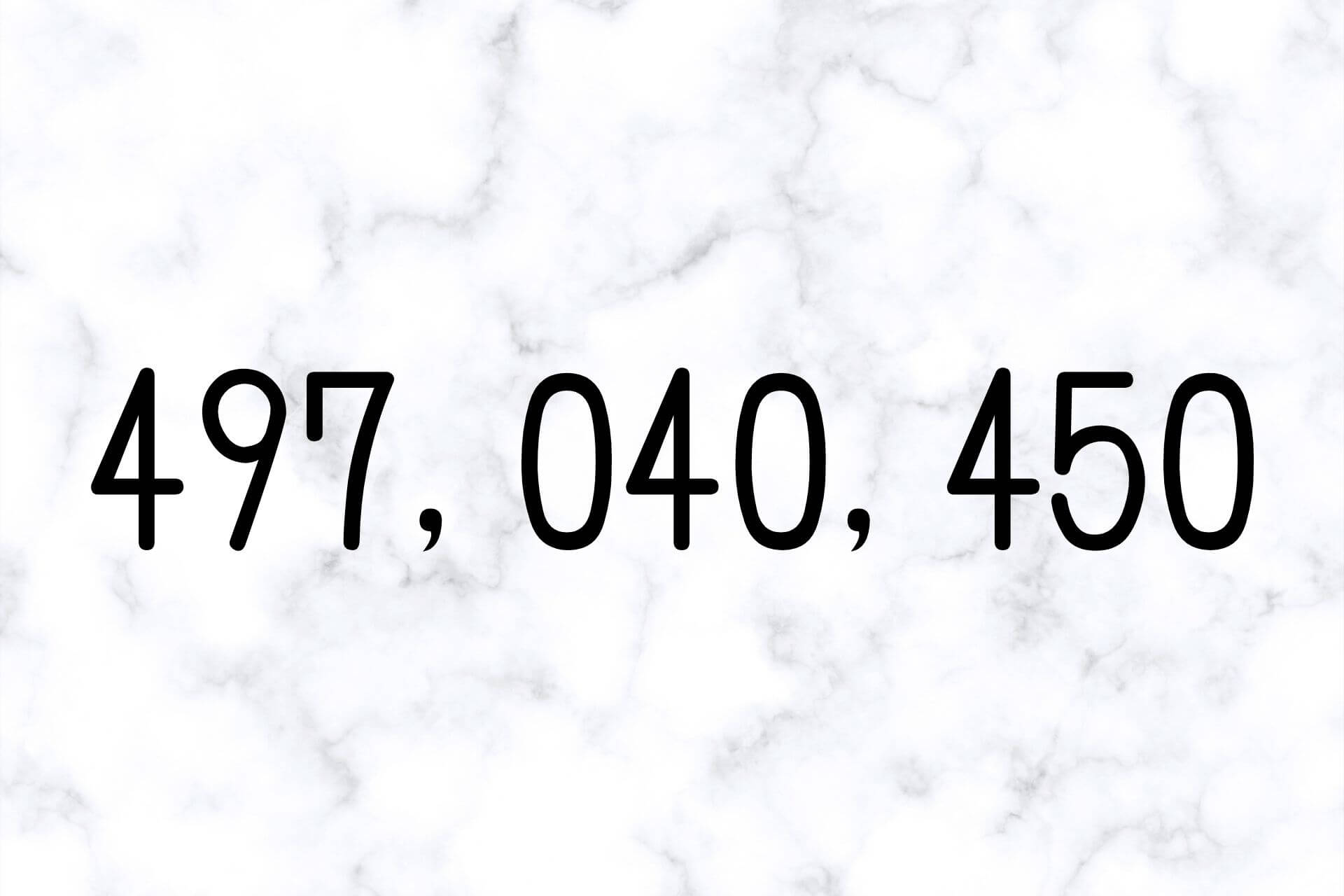 four-hundred-and-ninety-seven-million-forty-thousand-four-hundred